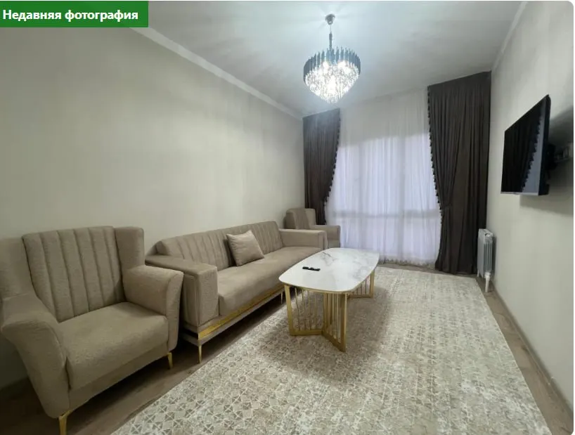 Ижарага берилади 2 хонали квартира, 54 м², 9/9 қават — Миробод тумани