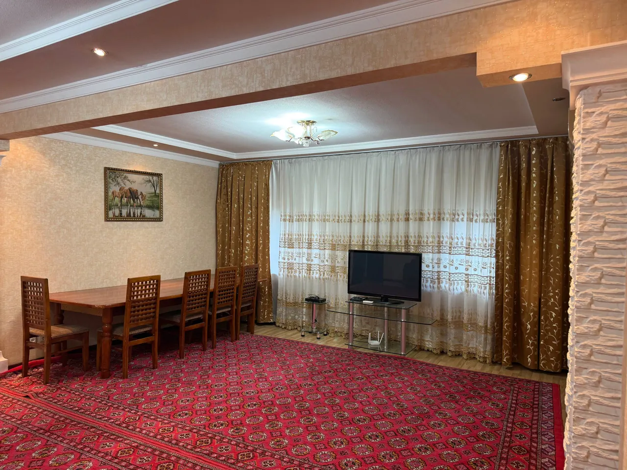 Ижарага берилади 4 хонали квартира, 130 м², 1/9 қават — Миробод тумани
