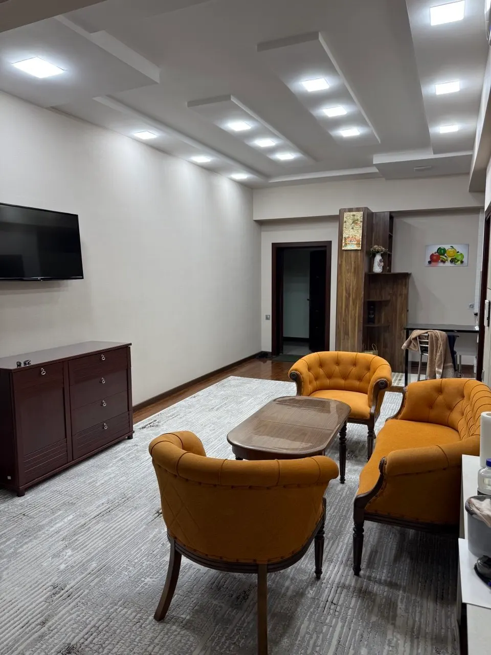 Ижарага берилади 2 хонали квартира, 52 м², 3/7 қават — Яккасарой тумани