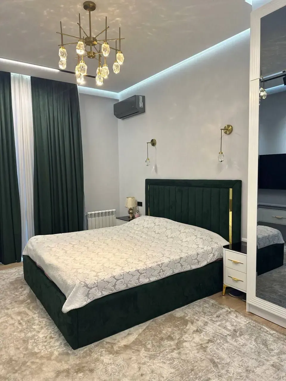 Ижарага берилади 3 хонали квартира, 107 м², 4/10 қават — Яккасарой тумани