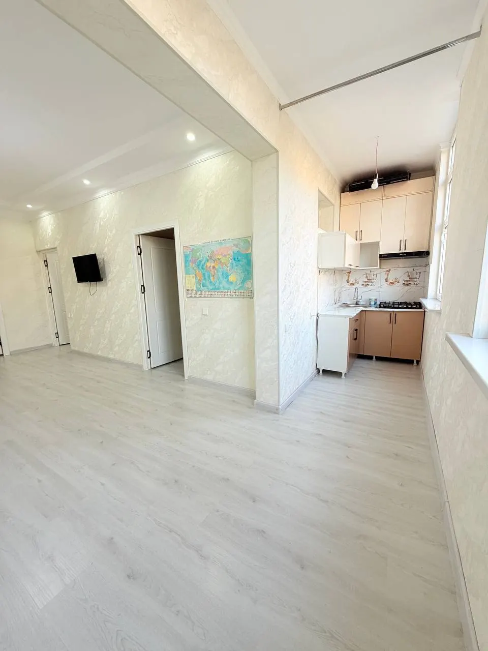 Ижарага берилади 3 хонали квартира, 50 м², 2/4 қават — Сергели тумани