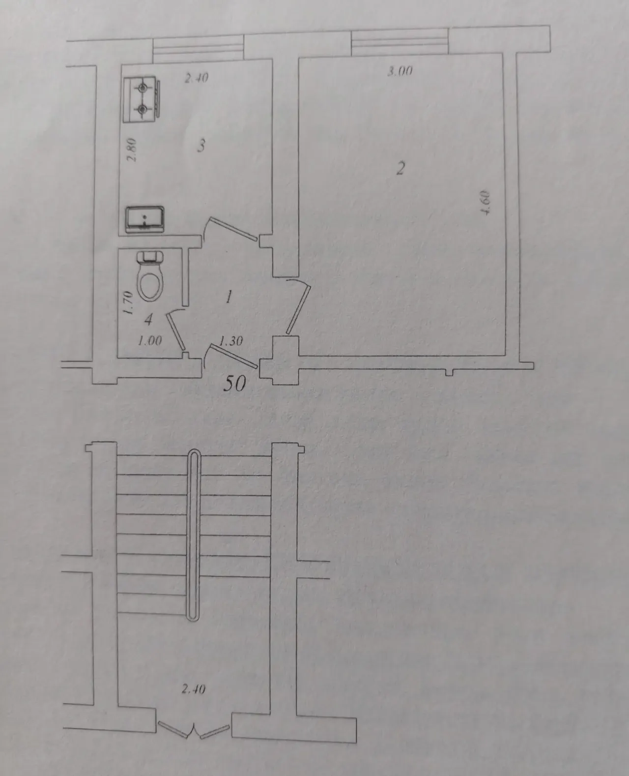 Sotiladi 1 xonali kvartira, 24.5 m², 1/4 qavat — Chilonzor tumani