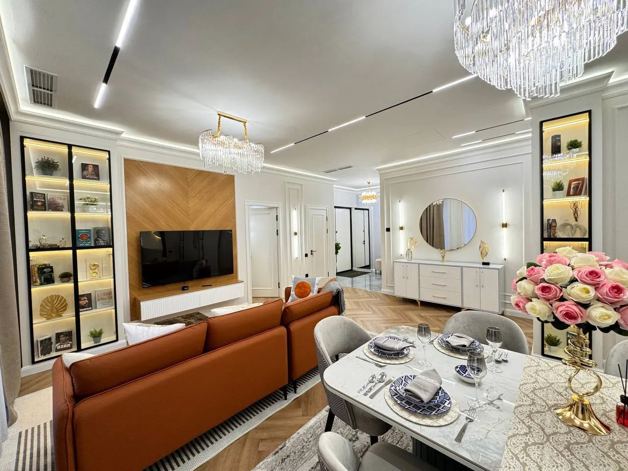 Ижарага берилади 3 хонали квартира, 125 м², 4/12 қават — Миробод тумани