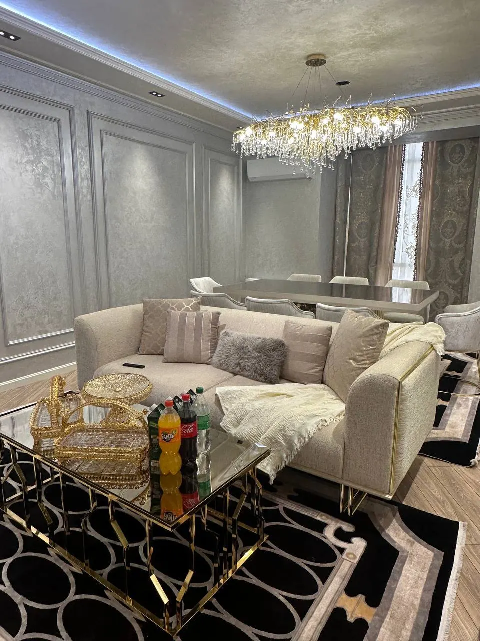 Ижарага берилади 4 хонали квартира, 120 м², 4/9 қават — Яккасарой тумани