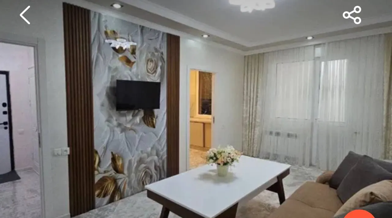 Ижарага берилади 2 хонали квартира, 55 м², 1/5 қават — Чилонзор тумани