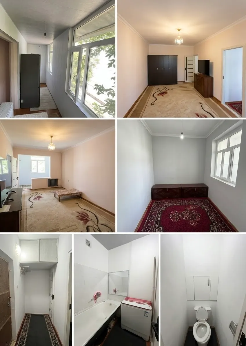Продаётся 2-комнатная квартира, 40 м², 3/4 этаж — Юнусабадский район