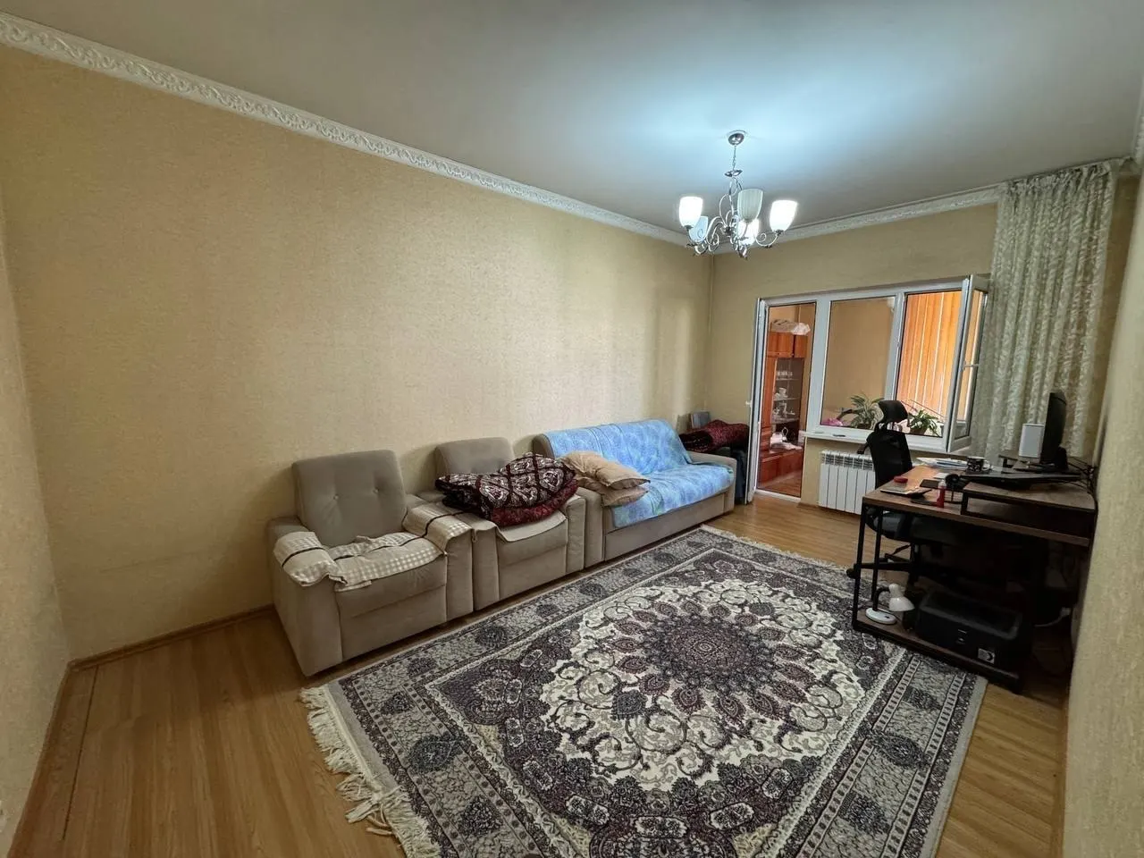 Продаётся 3-комнатная квартира, 84 м², 5/9 этаж — Мирабадский район