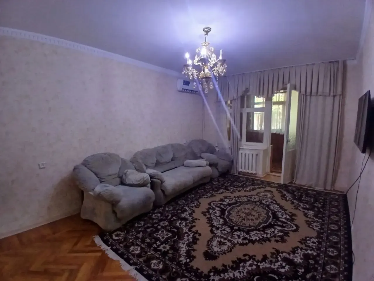 Сдаётся 3-комнатная квартира, 72 м², 1/4 этаж — Шайхантахурский район