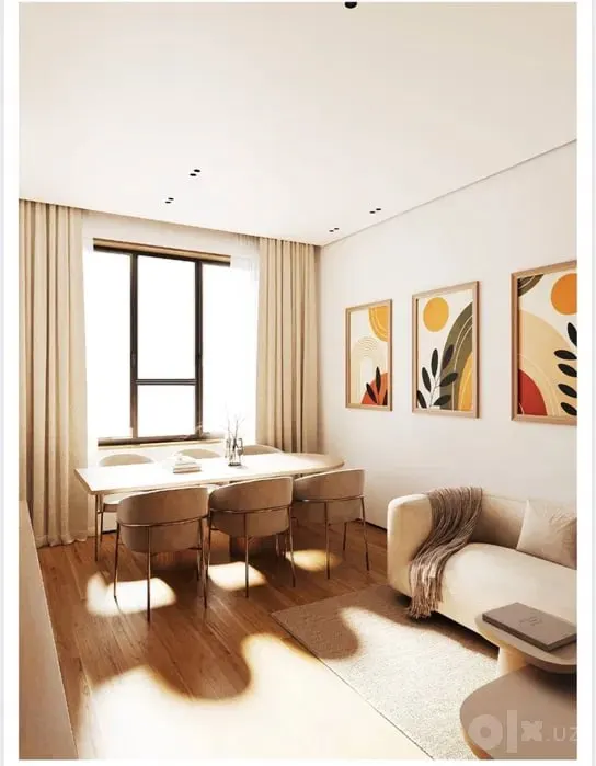 Продаётся 2-комнатная квартира, 73 м², 1/4 этаж — Мирзо-Улугбекский район