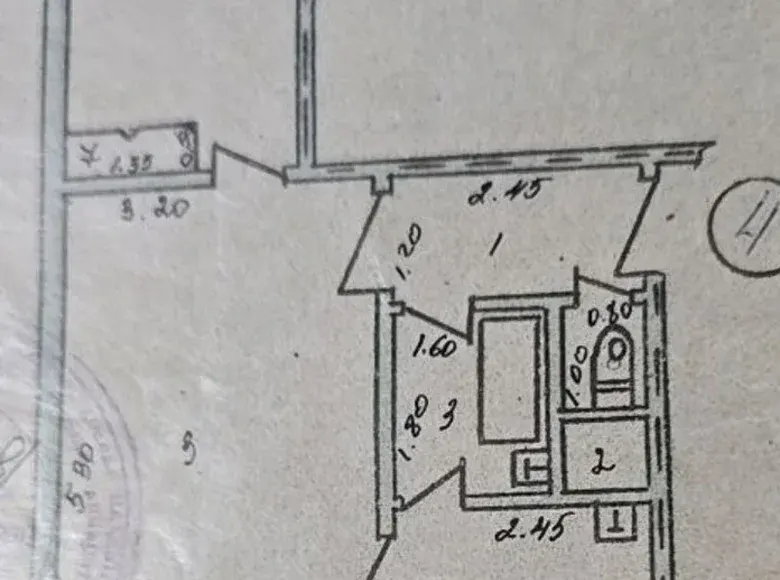 Sotiladi 2 xonali kvartira, 50 m², 2/4 qavat — Yashnobod tumani