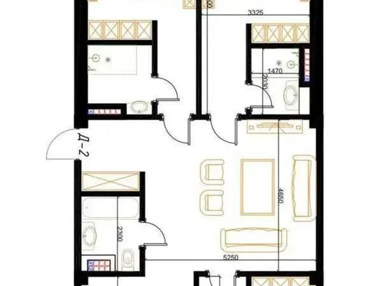 Sotiladi 3 xonali kvartira, 112 m², 8/11 qavat — Mirzo Ulugʻbek tumani