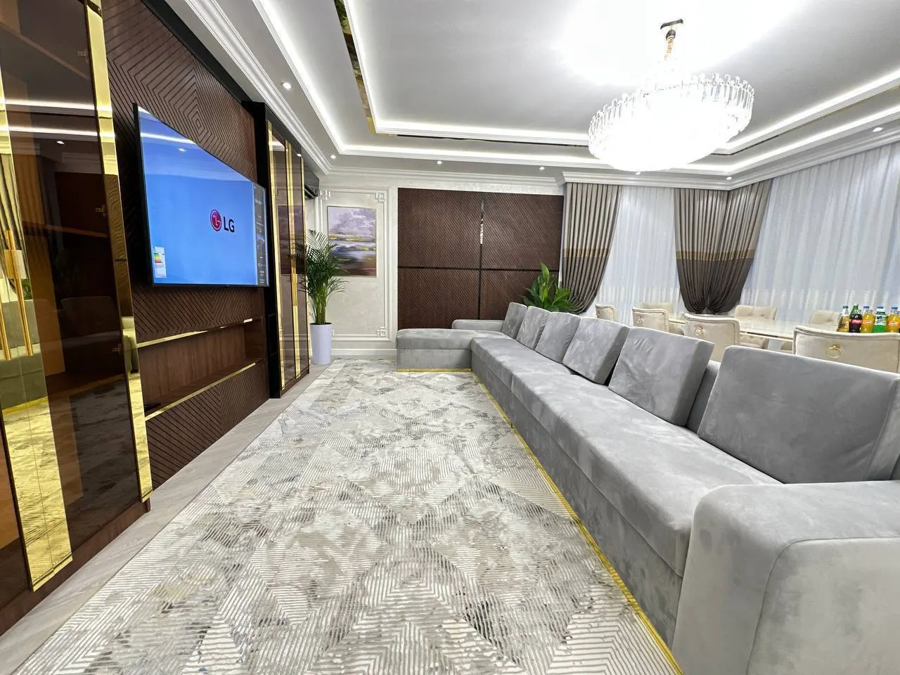 Ижарага берилади 4 хонали квартира, 120 м², 5/8 қават — Миробод тумани