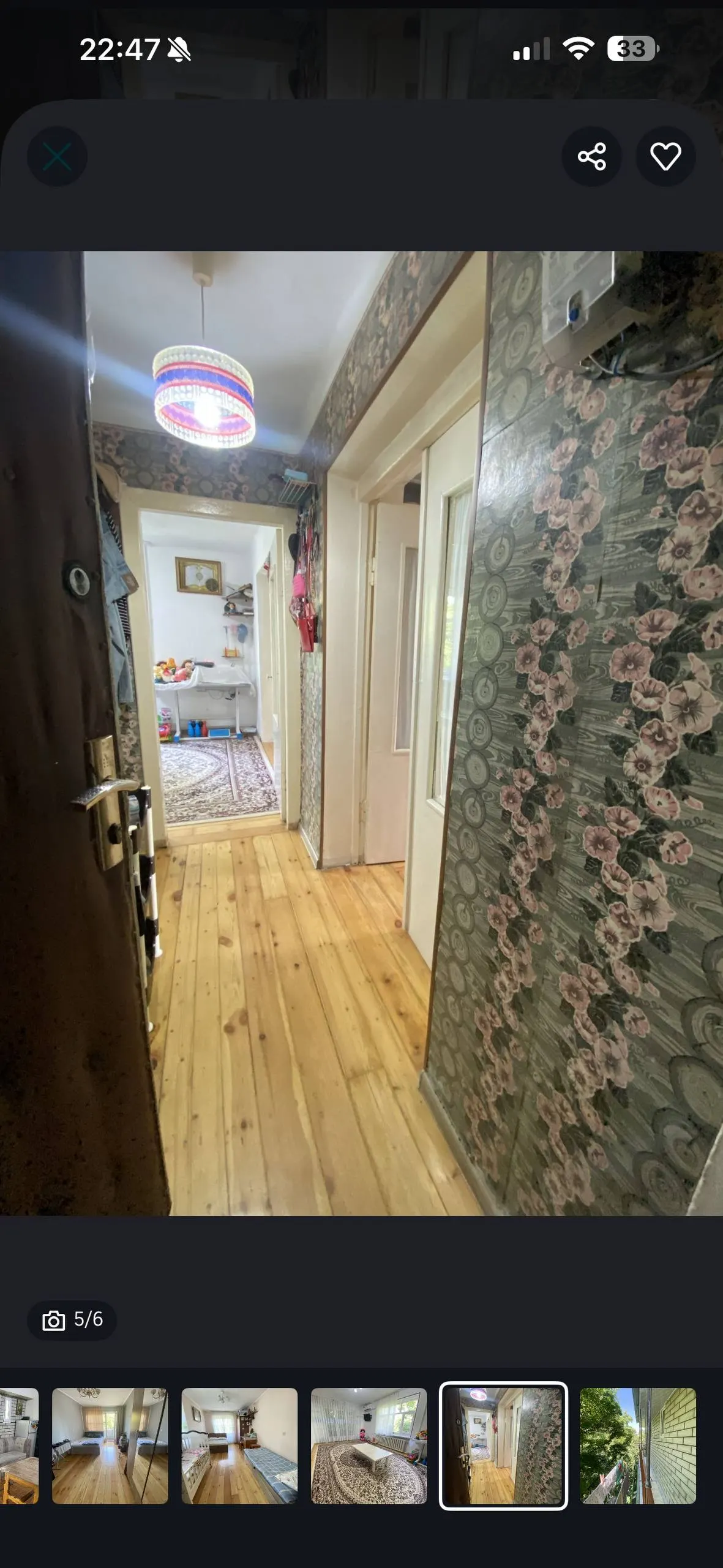 Продаётся 3-комнатная квартира, 82 м², 5/5 этаж — Чиланзарский район