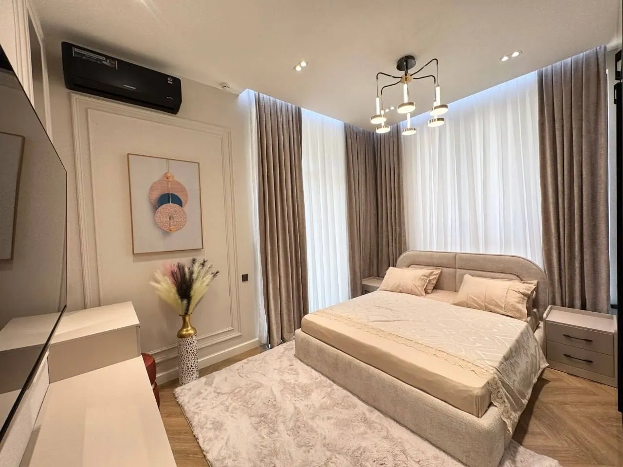 Ижарага берилади 3 хонали квартира, 115 м², 6/9 қават — Яккасарой тумани