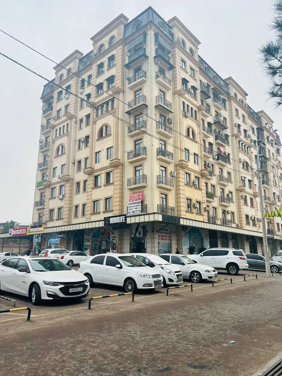 Ижарага берилади 3 хонали квартира, 105 м², 4/10 қават — Шайхонтоҳур тумани