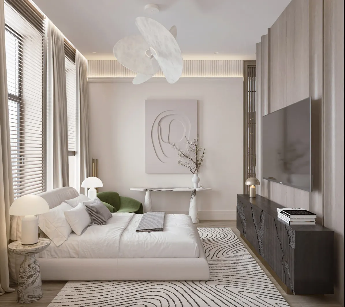 Ijaraga beriladi 3 xonali kvartira, 80 m², 17/51 qavat — Shayxontohur tumani