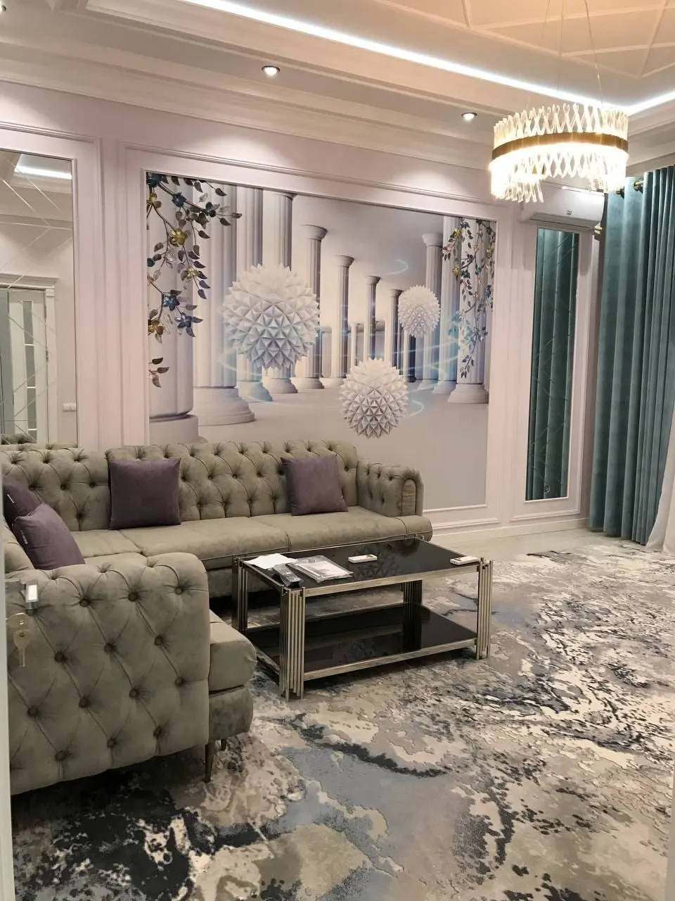 Ижарага берилади 3 хонали квартира, 80 м², 9/10 қават — Миробод тумани