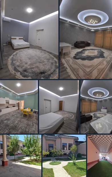 Ijaraga beriladi 5 xonali hovli uy, 4 sotix — Samarqand shahri