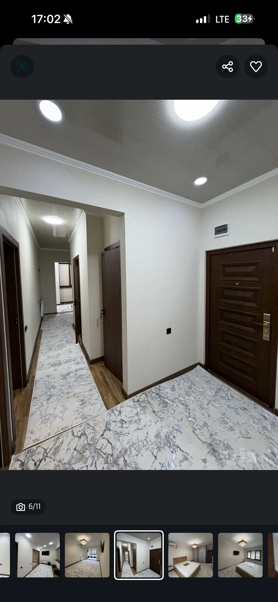 Сдаётся 3-комнатная квартира, 80 м², 1/5 этаж — Мирзо-Улугбекский район