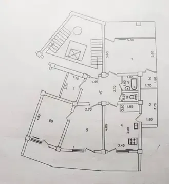 Продаётся 4-комнатная квартира, 124 м², 6/9 этаж — Мирзо-Улугбекский район