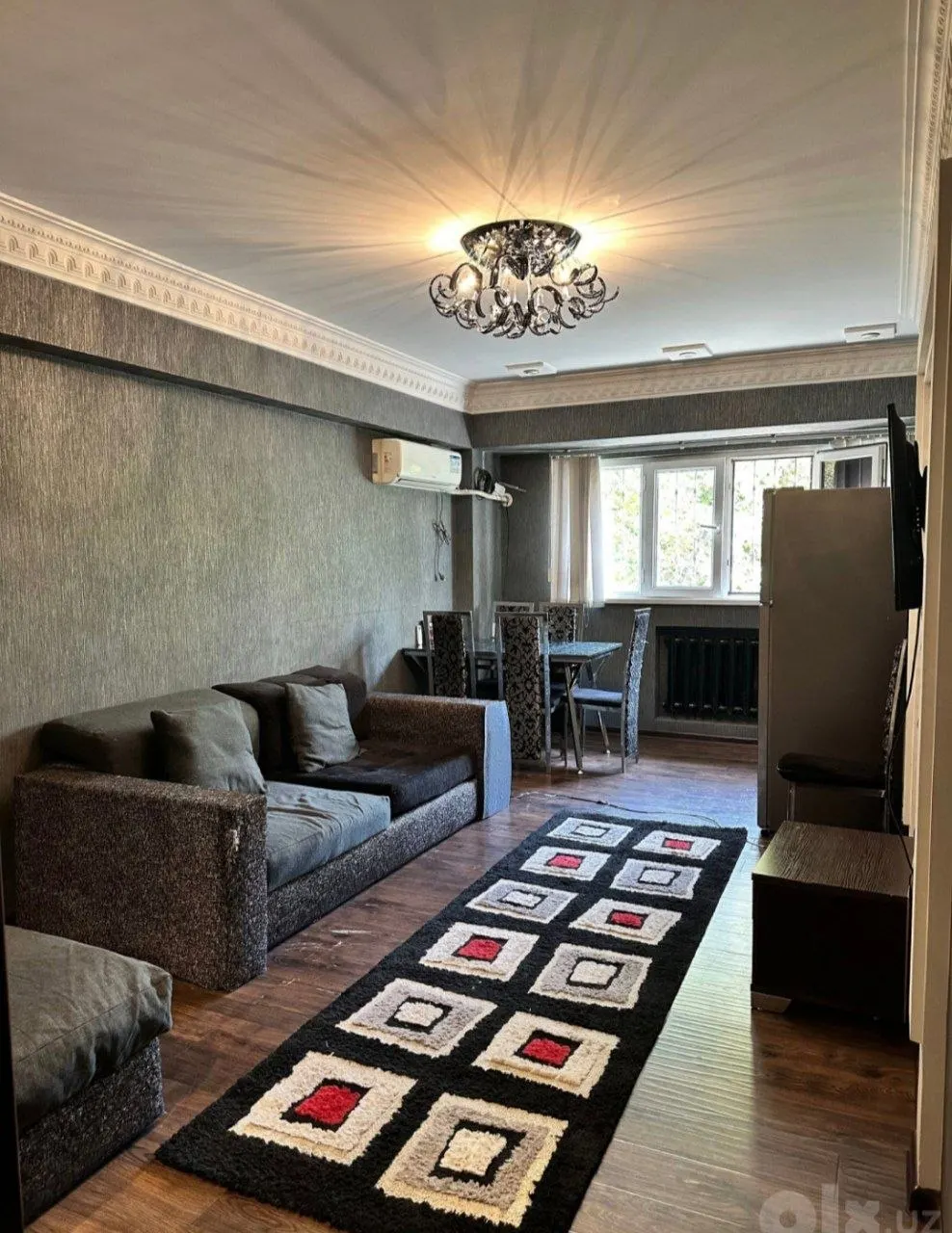 Сдаётся 2-комнатная квартира, 55 м², 1/9 этаж — Юнусабадский район