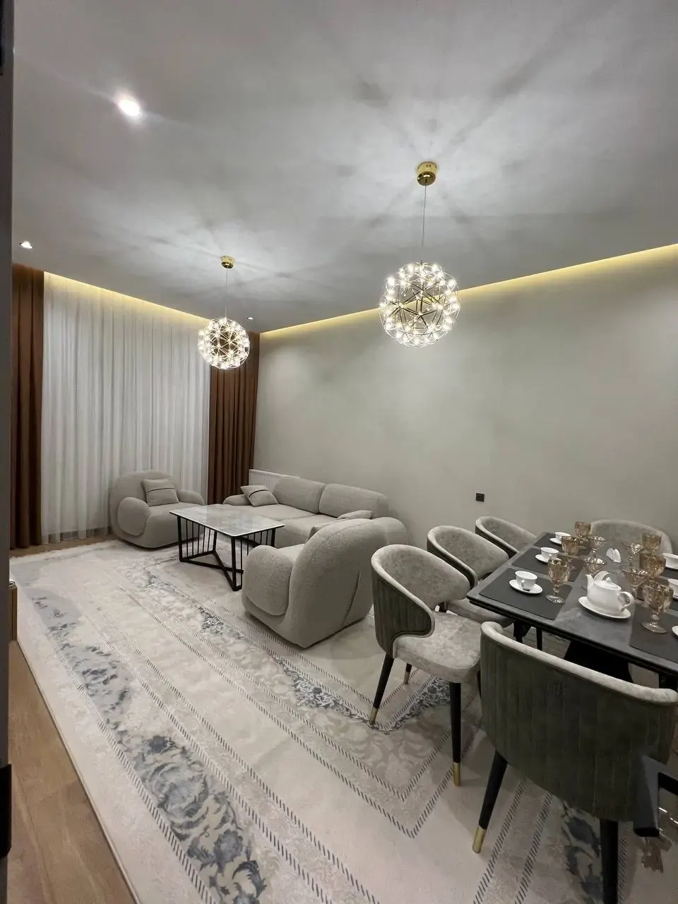Ижарага берилади 3 хонали квартира, 90 м², 3/8 қават — Шайхонтоҳур тумани