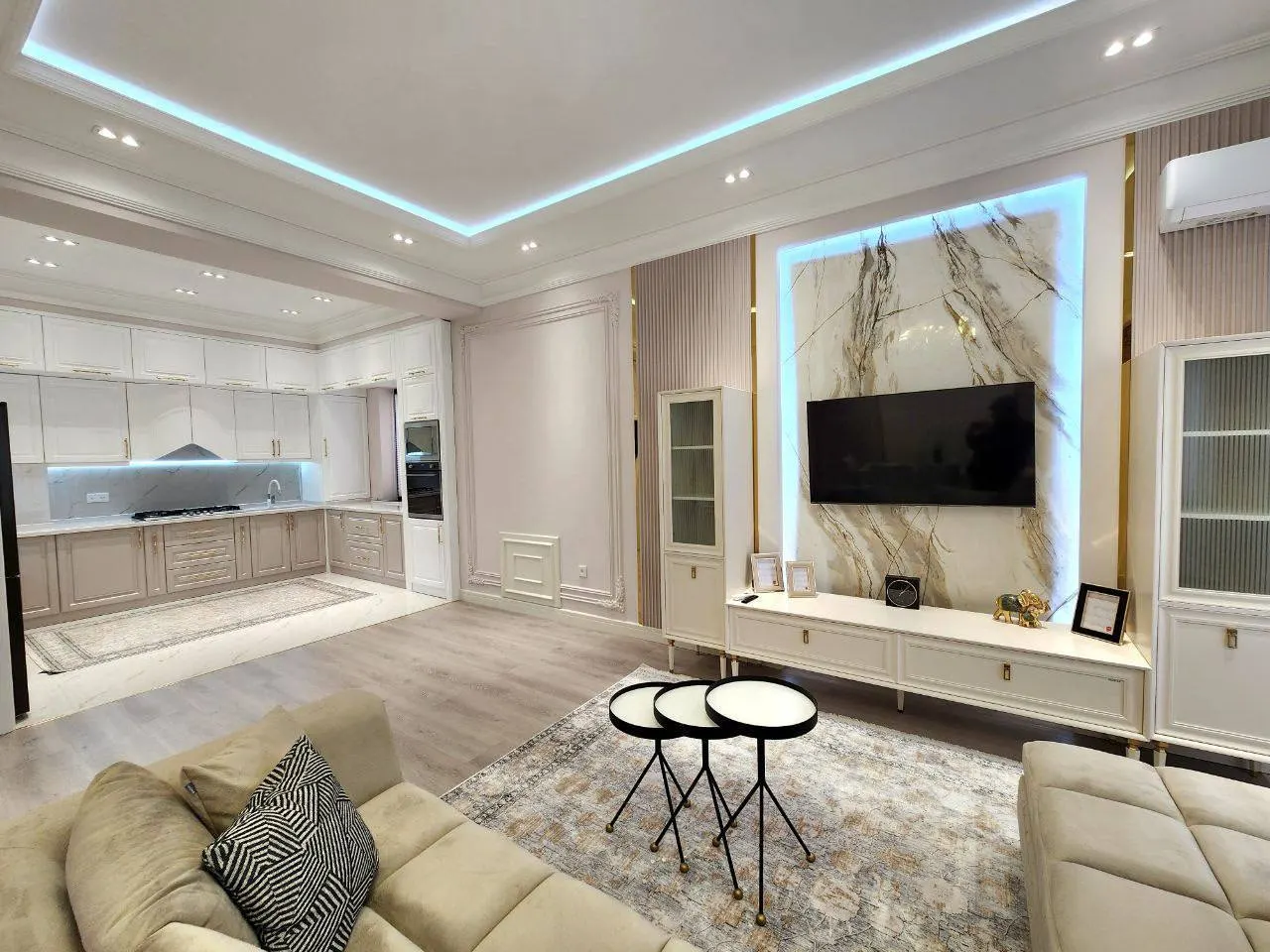 Ижарага берилади 3 хонали квартира, 115 м², 4/9 қават — Яккасарой тумани
