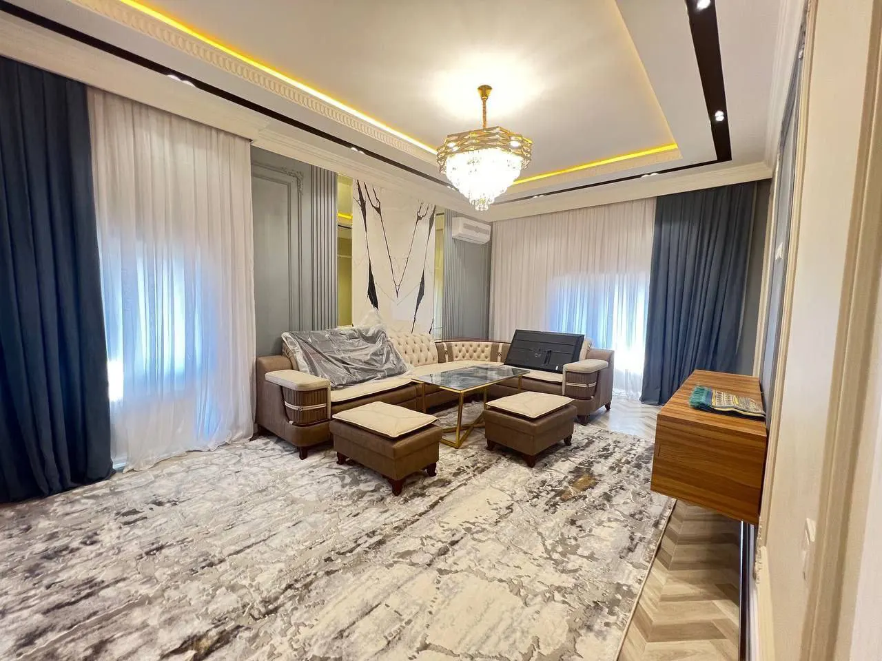 Ijaraga beriladi 3 xonali kvartira, 115 m², 5/9 qavat — Mirzo Ulugʻbek tumani