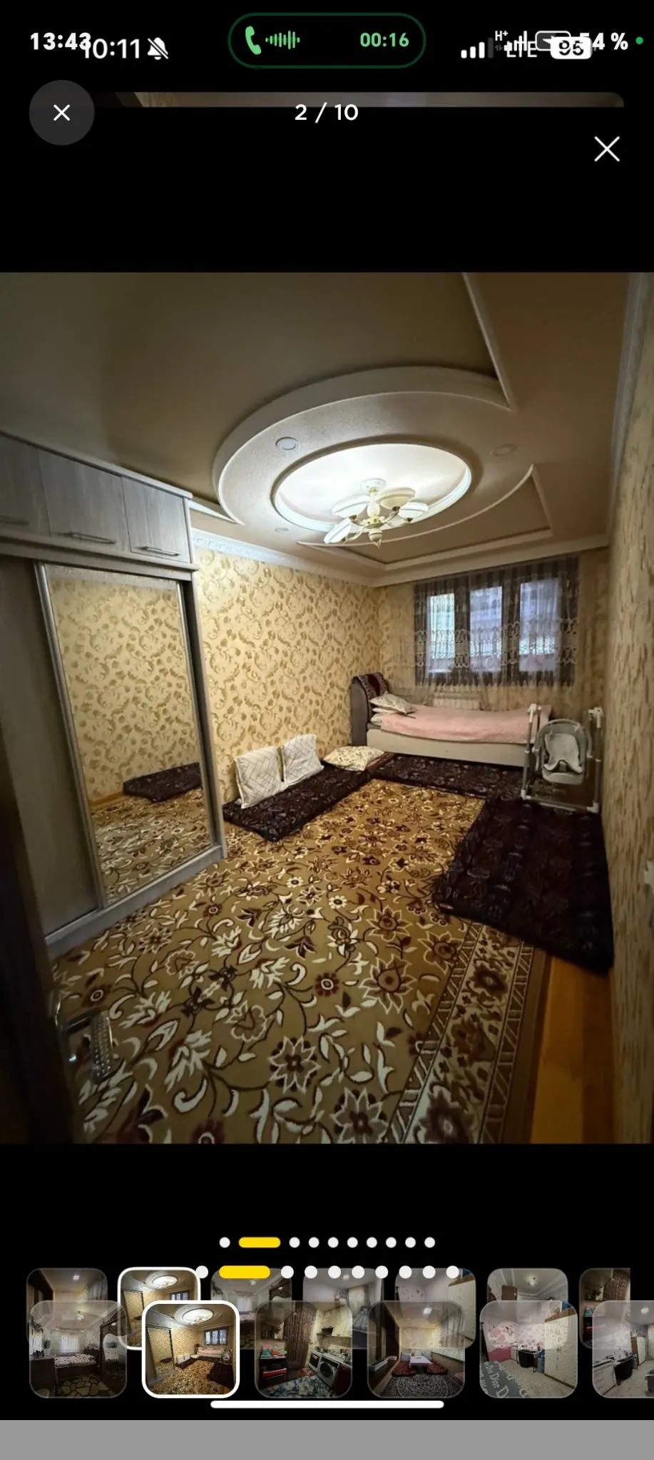 Сдаётся 3-комнатная квартира, 65 м², 1/2 этаж — Чиланзарский район