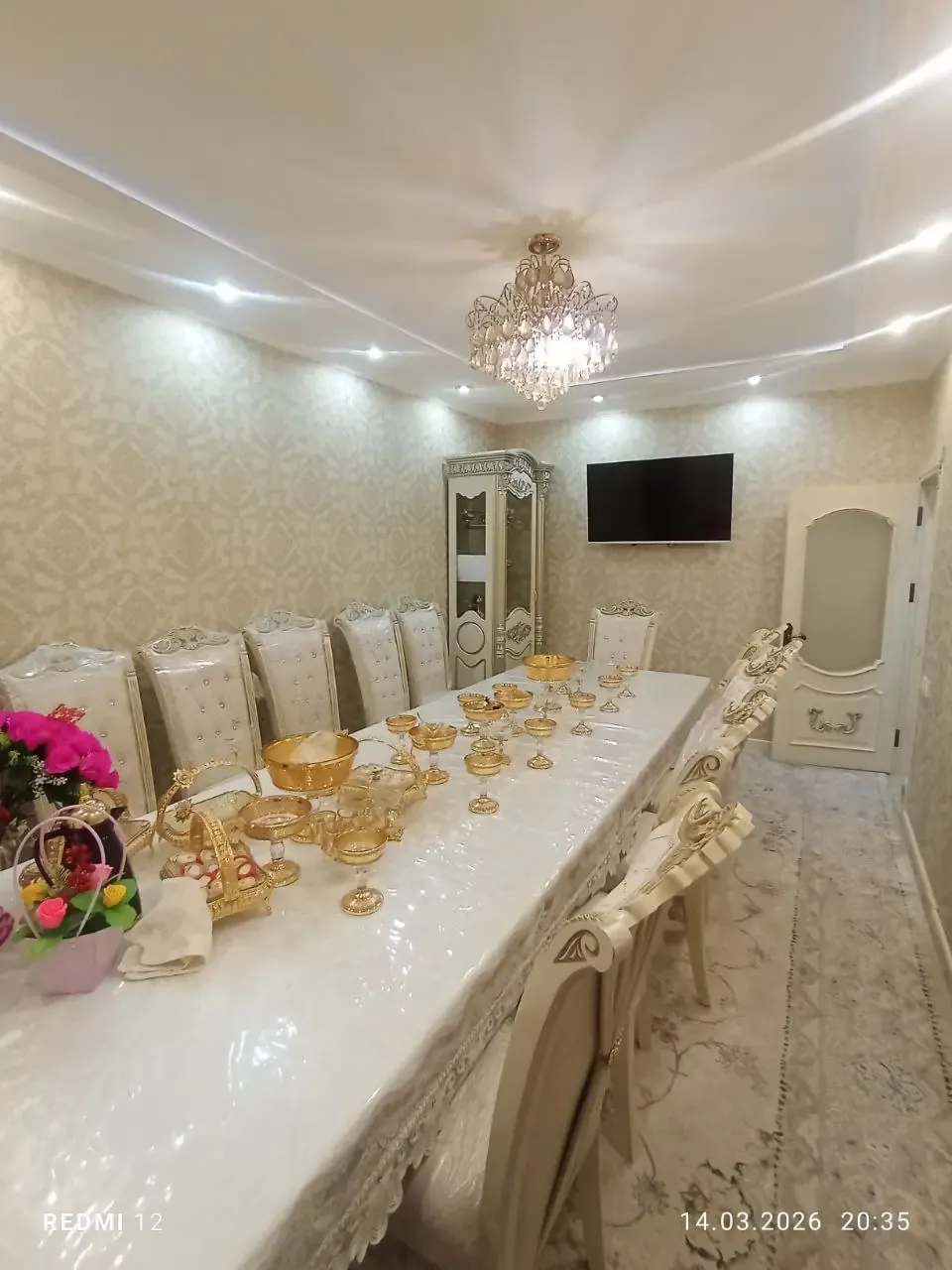 Ижарага берилади 3 хонали квартира, 70 м², 3/4 қават — Олмазор тумани