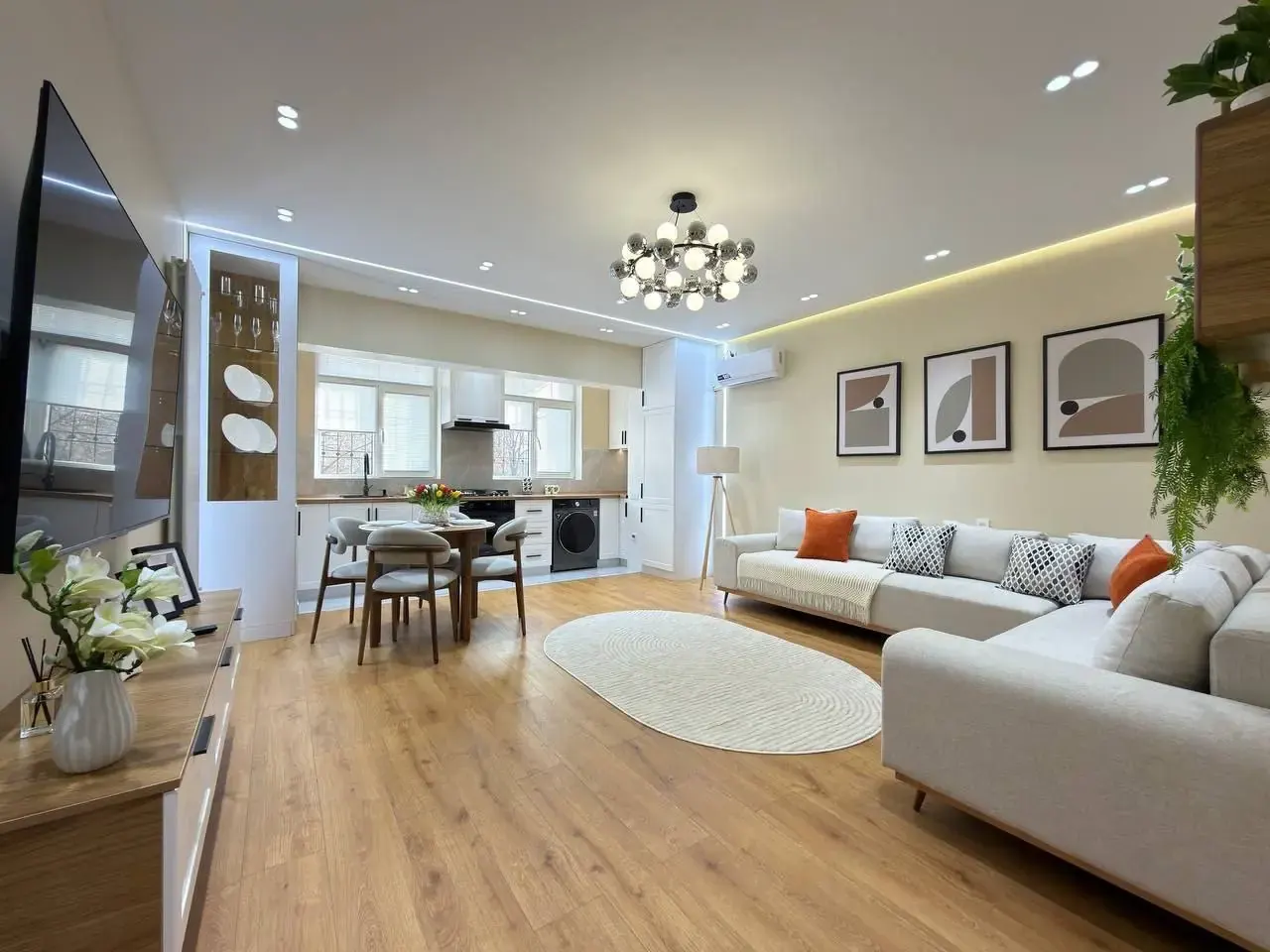Ижарага берилади 3 хонали квартира, 65 м², 3/9 қават — Миробод тумани
