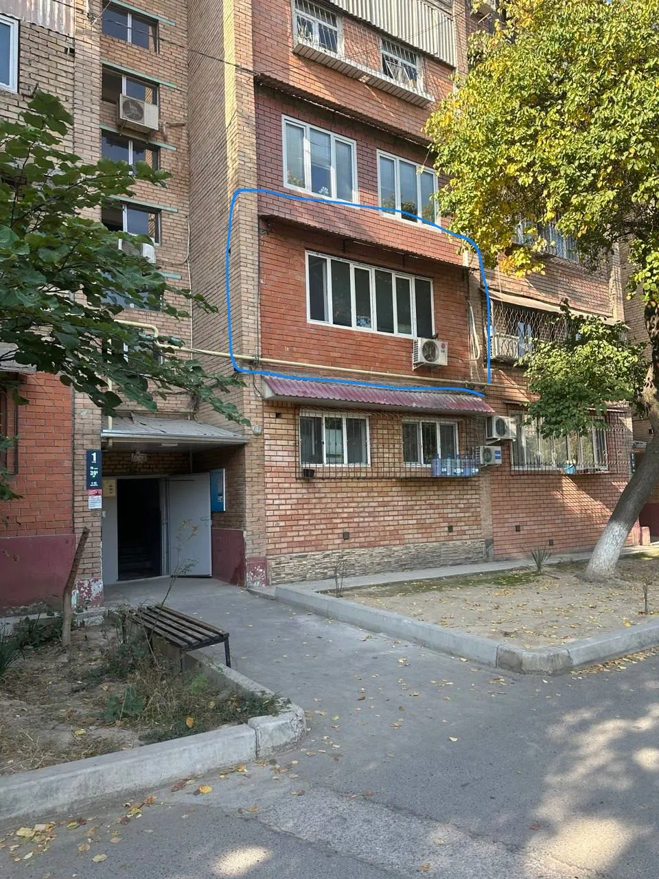 Сотилади 3 хонали квартира, 71 м², 2/5 қават — Учтепа тумани