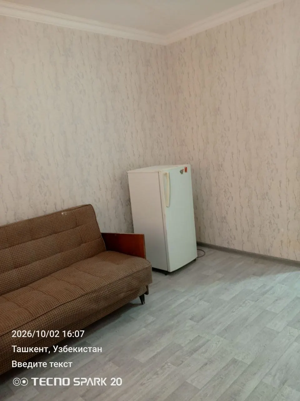 Ijaraga beriladi 1 xonali kvartira, 20 m², 3/4 qavat — Yashnobod tumani
