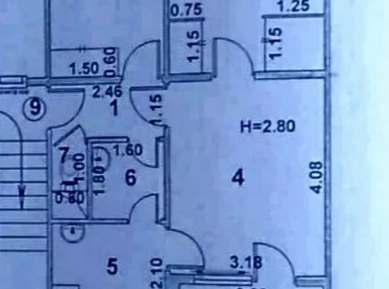 Сотилади 3 хонали квартира, 65 м², 3/4 қават — Учқудуқ тумани