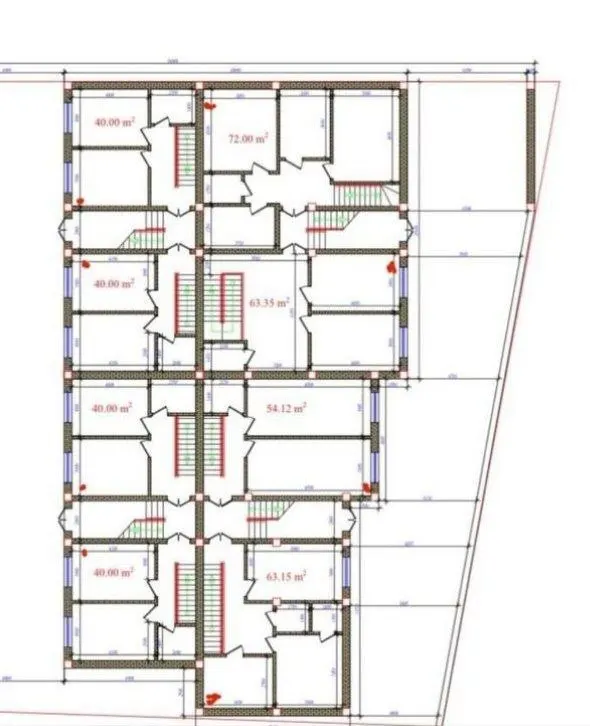 Сотилади 3 хонали квартира, 70 м², 1/3 қават — Қибрай тумани