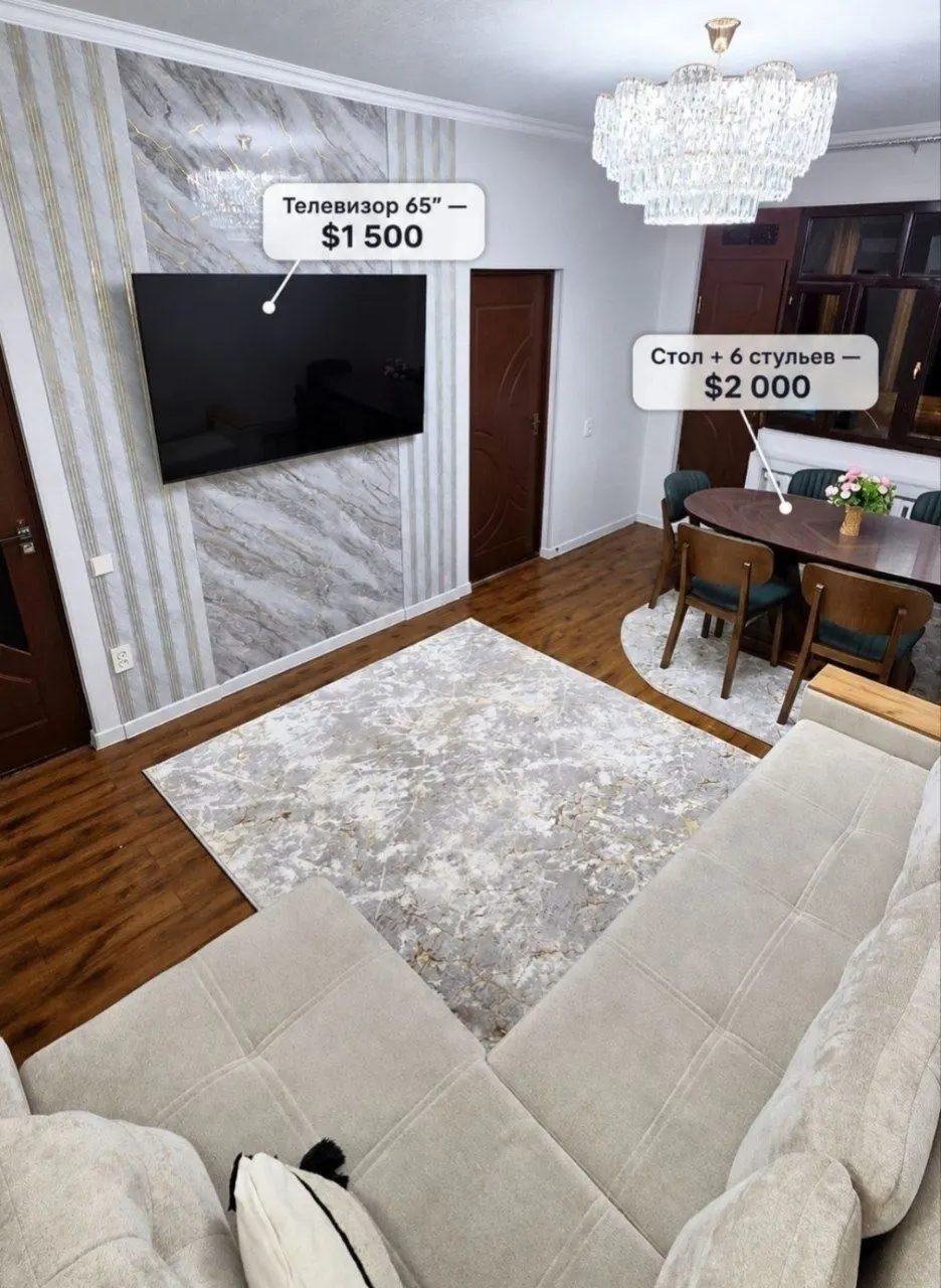 Sotiladi 2 xonali kvartira, 45 m², 3/4 qavat — Chilonzor tumani