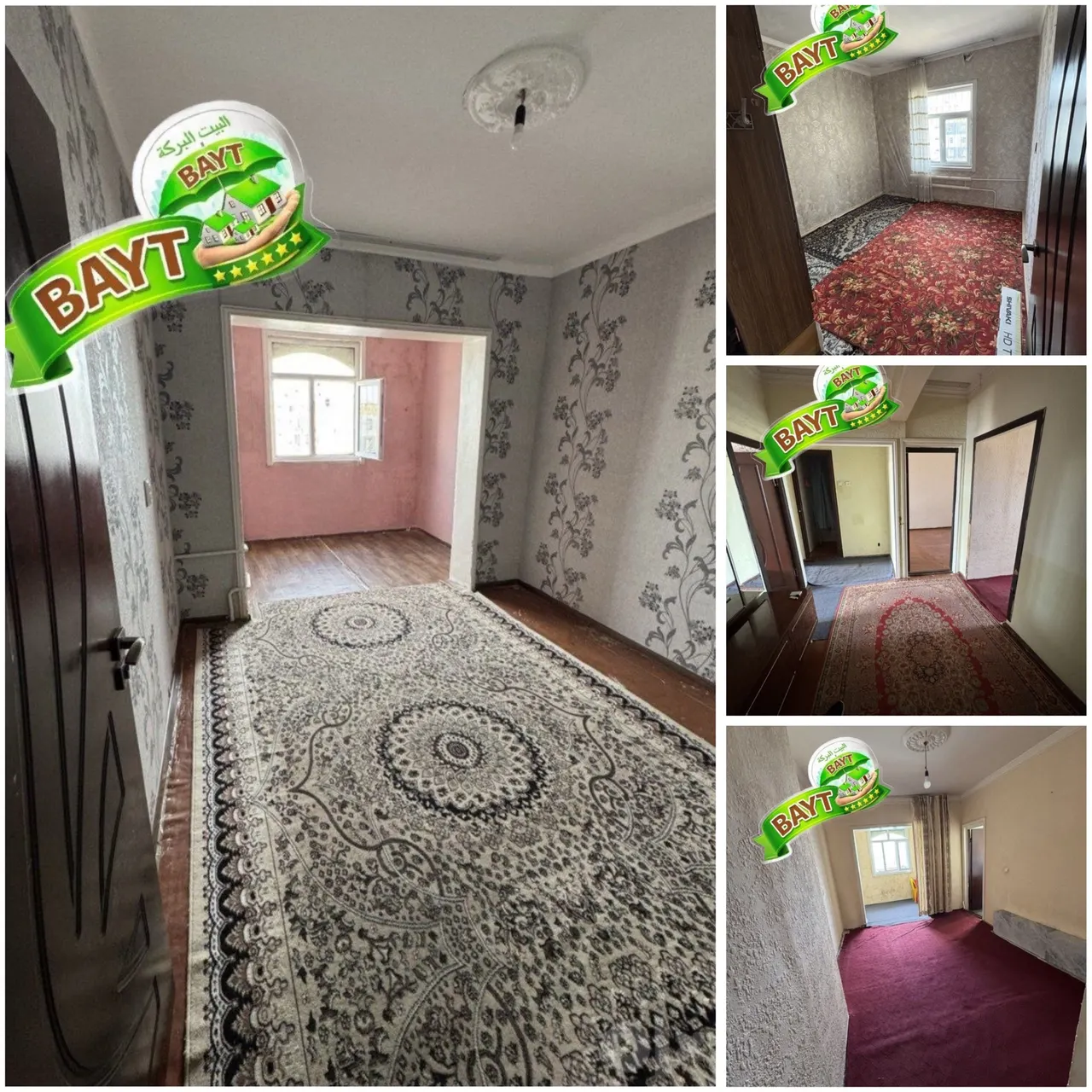 Продаётся 3-комнатная квартира, 85 м², 9/9 этаж — Сергелийский район