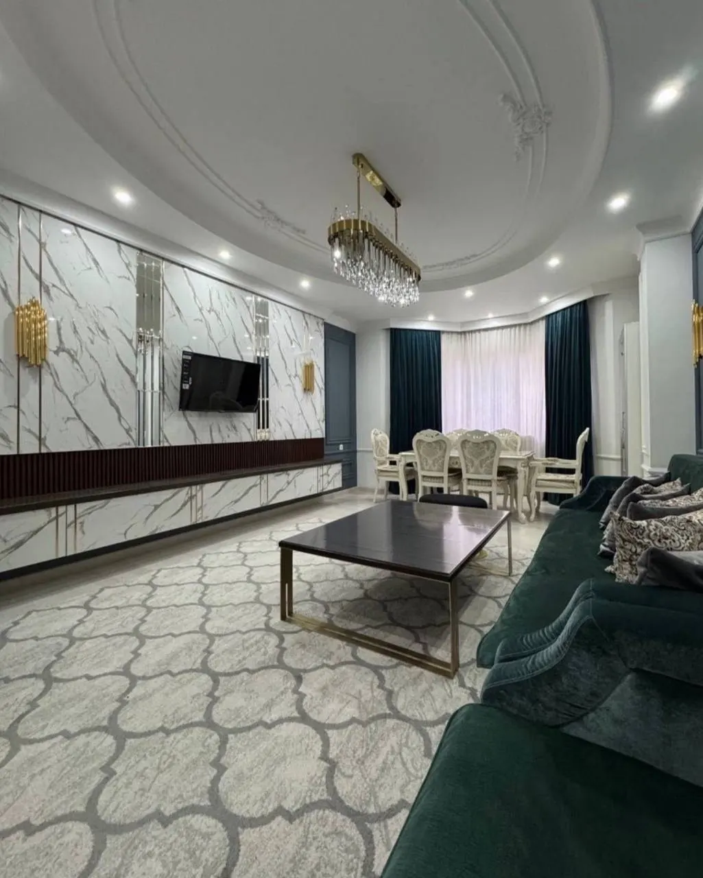Ижарага берилади 3 хонали квартира, 100 м², 1/10 қават — Яккасарой тумани