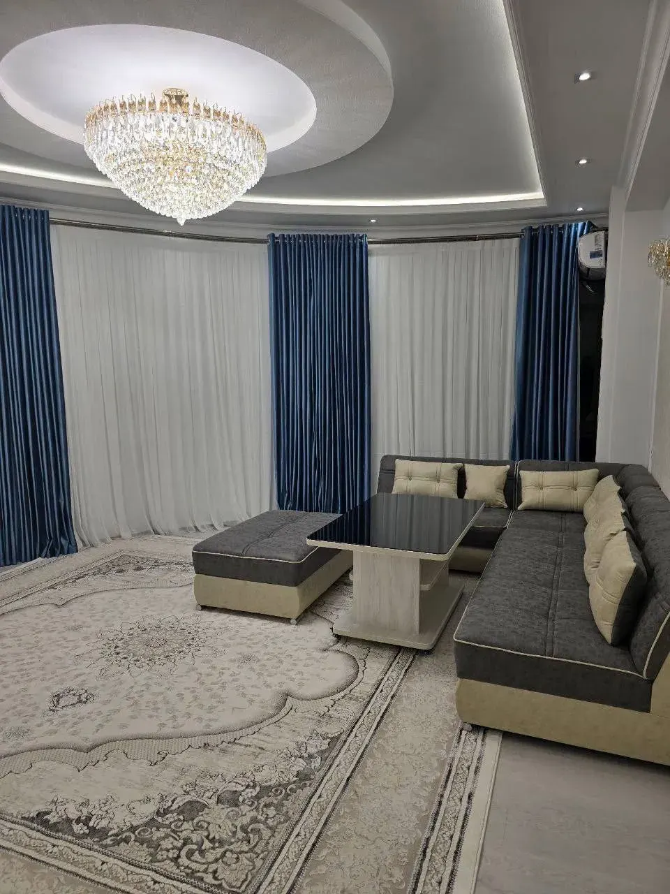 Ijaraga beriladi 3 xonali kvartira, 128 m², 6/8 qavat — Olmazor tumani