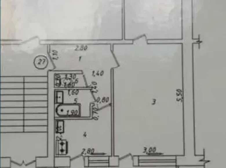 Сотилади 2 хонали квартира, 53 м², 1/4 қават — Яккасарой тумани