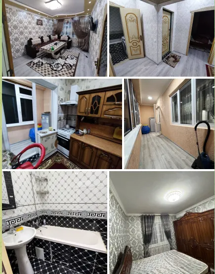 Sotiladi 2 xonali kvartira, 58 m², 3/4 qavat — Namangan shahri