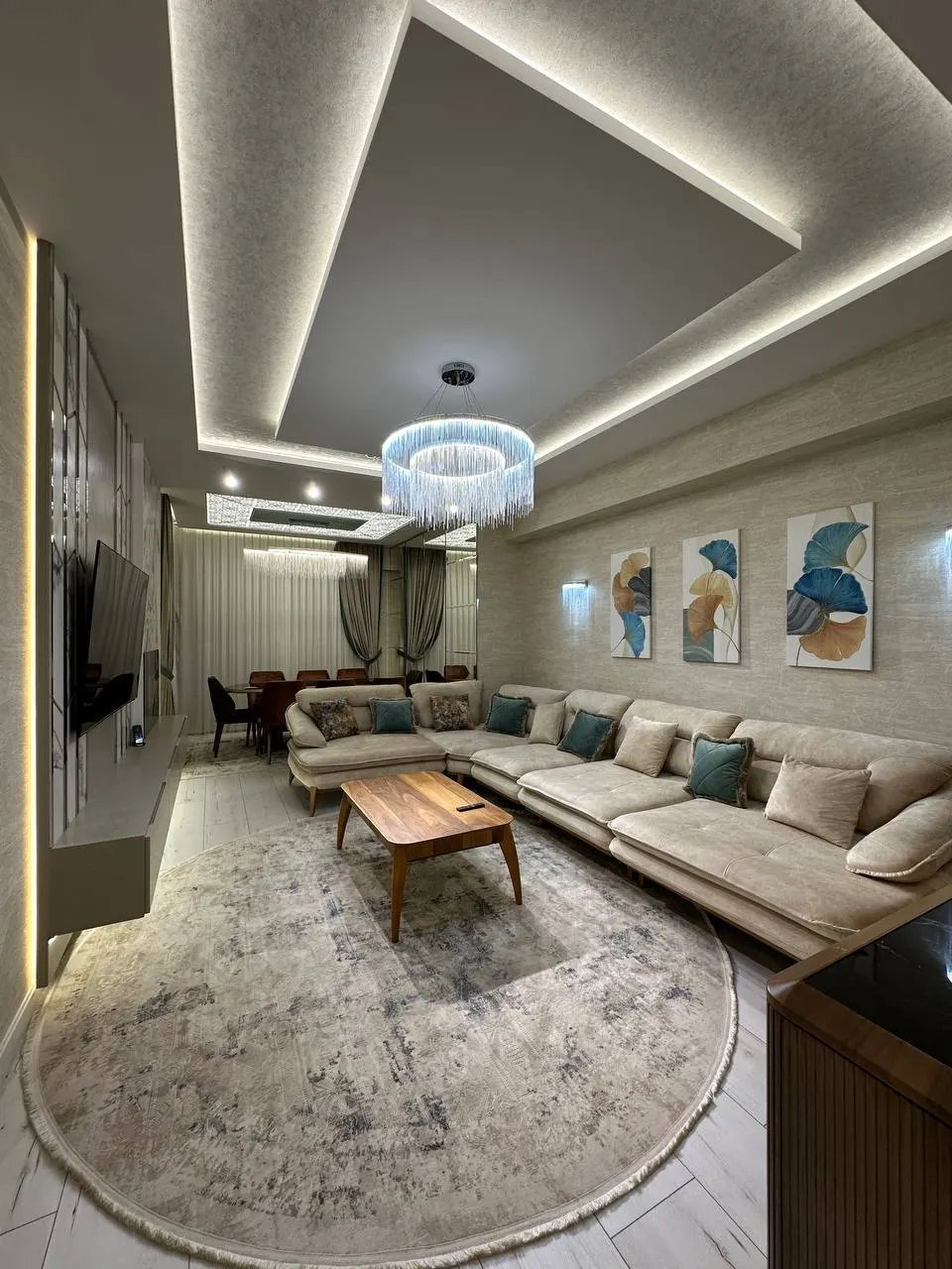 Сдаётся 3-комнатная квартира, 114 м², 16/24 этаж — Мирабадский район