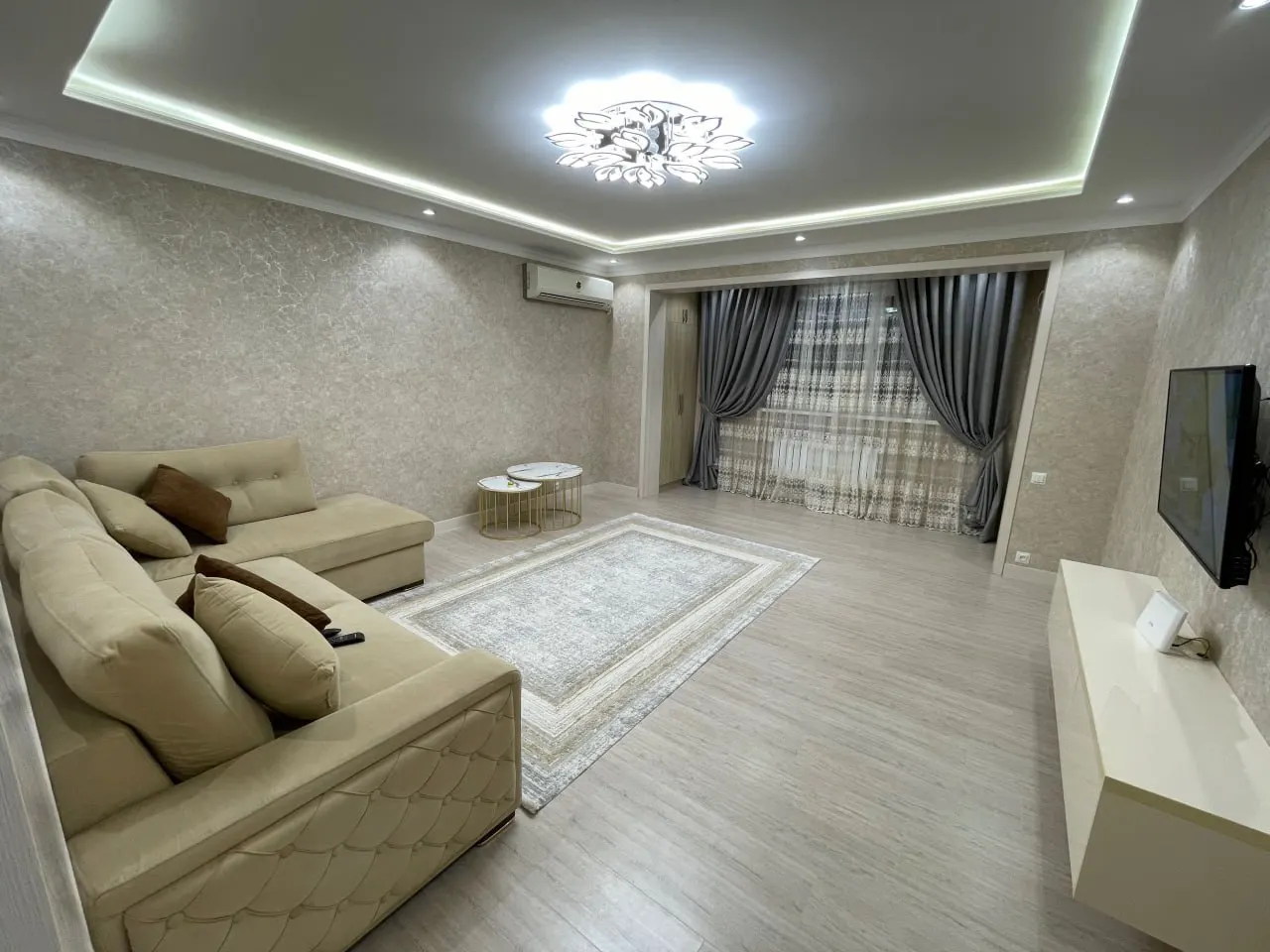 Ижарага берилади 3 хонали квартира, 100 м², 2/4 қават — Юнусобод тумани
