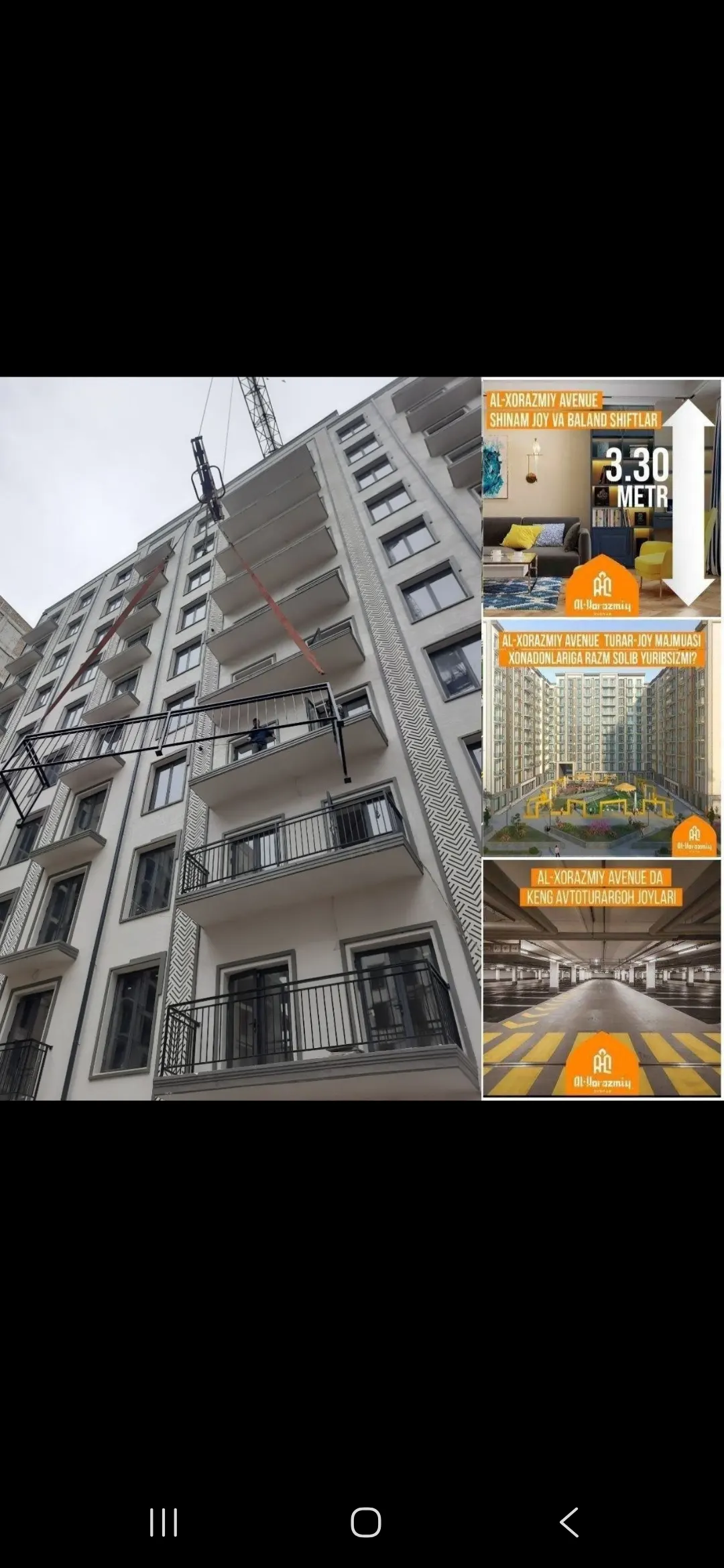 Продаётся 2-комнатная квартира, 44 м², 8/10 этаж — Чиланзарский район