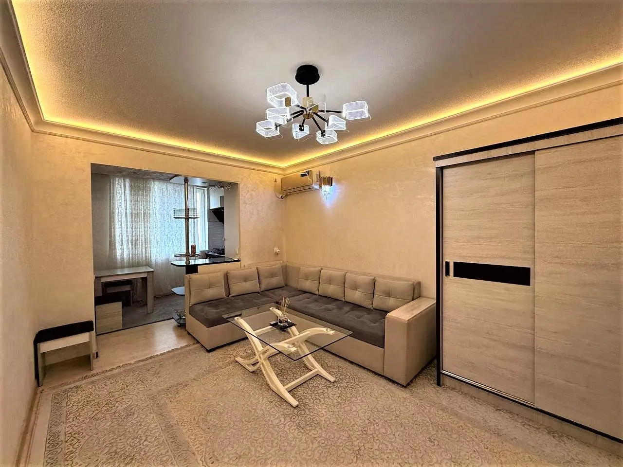 Ижарага берилади 2 хонали квартира, 50 м², 1/4 қават — Яккасарой тумани