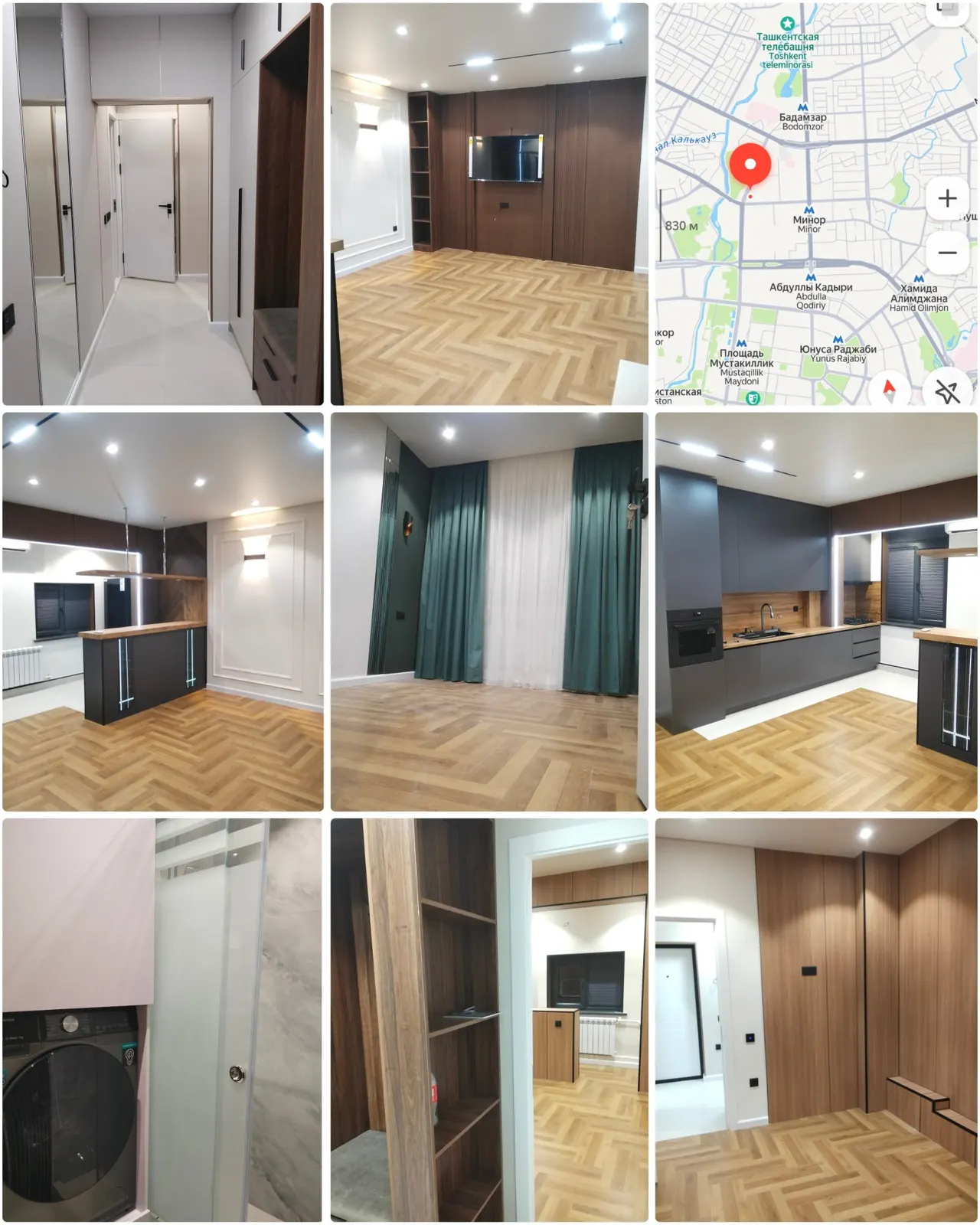 Продаётся 2-комнатная квартира, 61 м², 5/9 этаж — Юнусабадский район