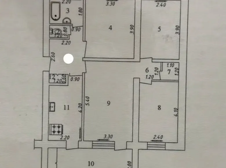 Сотилади 4 хонали квартира, 90 м², 1/4 қават — Мирзо Улуғбек тумани