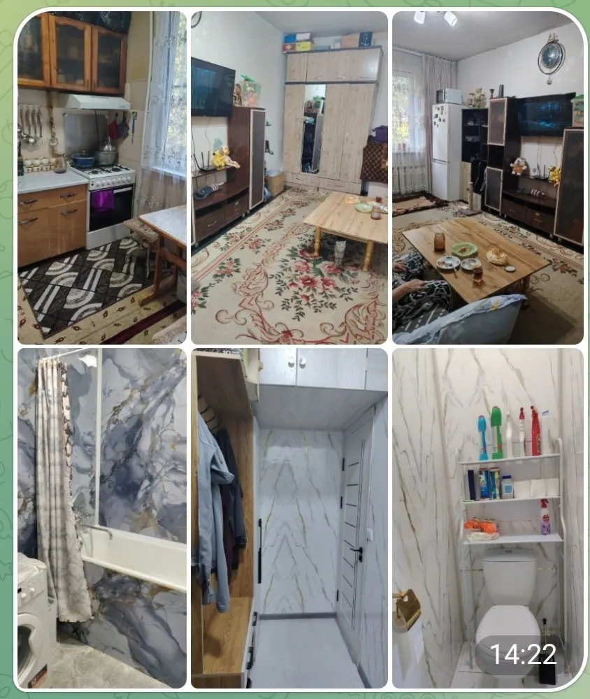 Сотилади 1 хонали квартира, 30 м², 3/4 қават — Чилонзор тумани