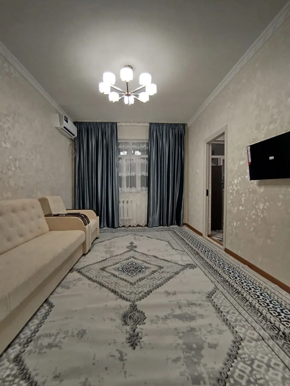 Ижарага берилади 2 хонали квартира, 54 м², 3/4 қават — Чилонзор тумани