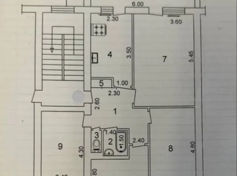 Sotiladi 4 xonali kvartira, 100 m², 2/4 qavat — Yunusobod tumani
